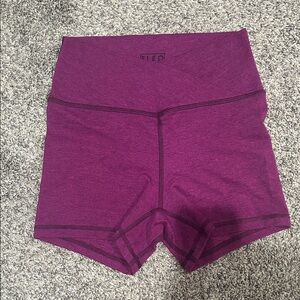 Fleo Women's Vibrant Purple Athletic Shorts